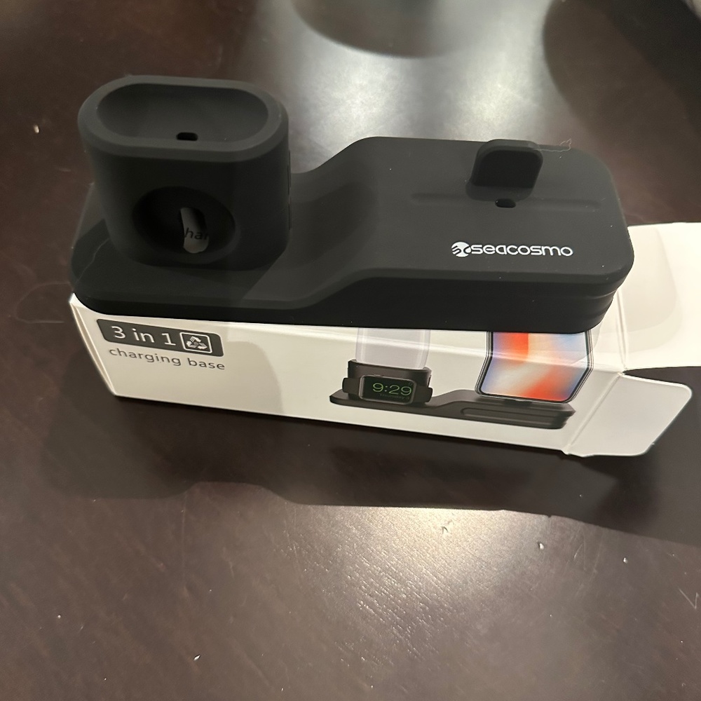 3 in 1 Silicone Charging base